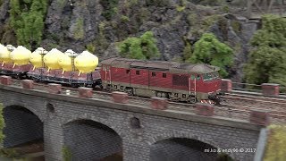 Modely H0 Liberecké modelové kolejiště 2017  Model Train Layout Liberec [upl. by Quigley417]