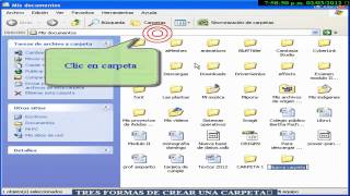 Tres Formas de crear una carpeta [upl. by Eatnhoj831]