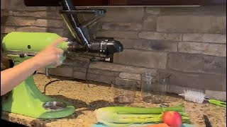 Hozodo Juicer Attachment for KitchenAid Stand Mixer Review [upl. by Rebane]