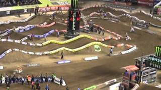 Supercross San Diego 450 Main Event 2012 [upl. by Juditha]