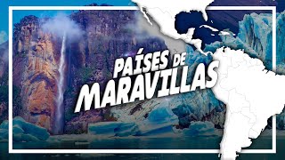 Las 10 MEJORES MARAVILLAS NATURALES de América Latina [upl. by Anam]