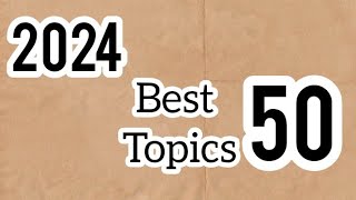 2024 Best 50 presentation topics  General topics for presentationpresentation topics  Assignment [upl. by Eecal]