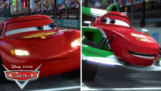 Lightning McQueen and Francesco’s First Race in Japan  Pixar Cars [upl. by Fulvia]