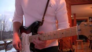 1958 Original Fender Strat Review Threw Brunetti Singleman wwweddievegascom Eddie Vegas [upl. by Ettesyl]