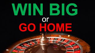 Crazy Roulette Strategy  WIN BIG or Go [upl. by Adnovay3]