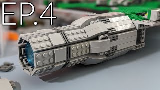 Building A UCS LEGO Star Wars Acclamator Episode 4 [upl. by Brittain]