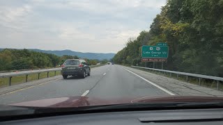 I87 South Pottersville to Lake George New York [upl. by Naid]