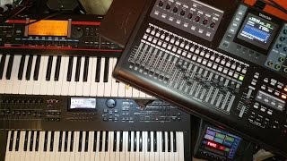 TASCAM DP 32 SD DIGITAL PORTASTUDIO DEMO SONG [upl. by Idnew]