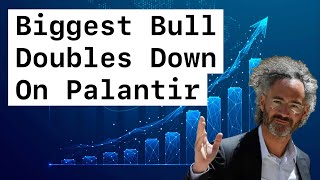 quotEXPLOSIVE Growth Soonquot  Palantir Biggest Bull Talks 60 Upside [upl. by Aztinaj]