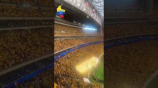 El estadio lleno de hinchas colombianos en el partido copaamerica seleccioncolombia colombia [upl. by Rheims]