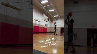 5’4 Dunker DAVON MILLER almost Catches self lob basketball dunking nyc shortdunker alleyoop CT [upl. by Hasina]