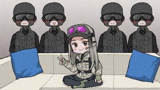 When A Girl Plays Rainbow Six Siege 😍 [upl. by Lessirg]