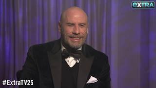 John Travolta Reveals Who Inspired His New Look [upl. by An]