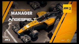 Motorsport Manager Mobile 2  Angespielt  Lets Play [upl. by Culberson363]