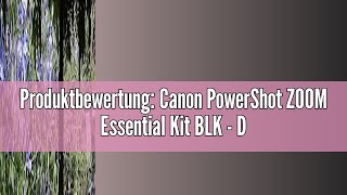 Produktbewertung Canon PowerShot ZOOM Essential Kit BLK  Digitales Fernglas mit Foto amp Videofunkt [upl. by Ysied]