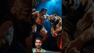 Tarzan fuse with Bengal Tiger on agt shortvi [upl. by Ykvir]