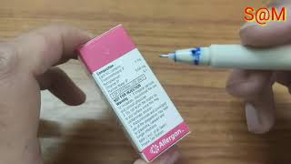 FML Liquifilm Eye drops in hindi  Flurometholone eye drops IP  Benefits doses and side effects [upl. by Anelas]