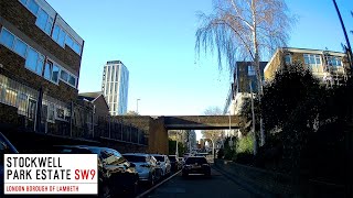 A Drive Through London Stockwell Park Estate [upl. by Harbird733]