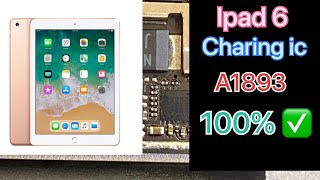 ipad a1893 charging ic  ipad Apple 🍏 iPad 6th generation A1893charging solution by shamim robi [upl. by Anette]