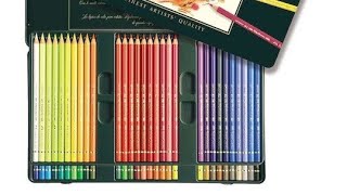 Faber castell polychromos 60 pencils unboxing [upl. by Nalda]