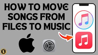 How to Move Songs From Files To Music On iPhone Full Guide [upl. by Eeslek]