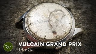 This 1950s Vulcain Watch Needs URGENT Help  Full Restoration [upl. by Idnas135]