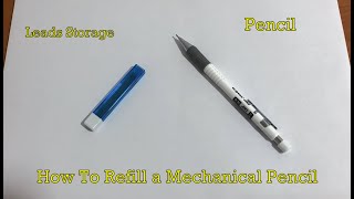 How to refill Mechanical pencil [upl. by Noivaz381]