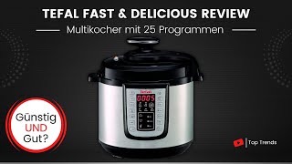 Tefal CY505E Fast amp Delicious Multikocher Review [upl. by Aeslek]