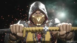 Mortal Kombat 11  scorpion Character Customization  All Outfits amp Gear [upl. by Hanschen]