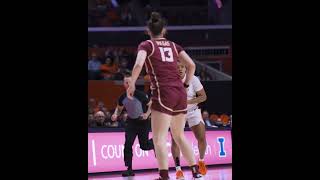 Illini WBB  Adalia McKenzie And1 Bench Reaction vs FSU 11724 [upl. by Amarillas]