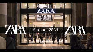 ZARA NEW 2024 AUTUMN zara style fashionbrands zarahaul2024 [upl. by Gans]