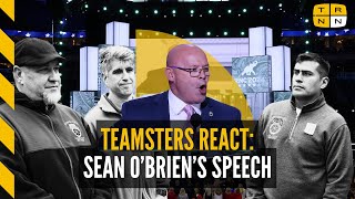 Betrayal Rankandfile Teamsters RESPOND to Sean OBriens RNC speech [upl. by Enilecram]