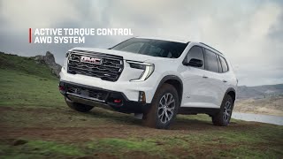 ALL NEW GMC ACADIA AT4  “Ready for Anything AT4 Capability”  GMC [upl. by Lanti]