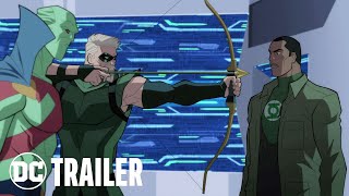 Green Lantern John Stewart DCAU Powers and Fight Scenes  Justice League Season 2 [upl. by Shirl731]