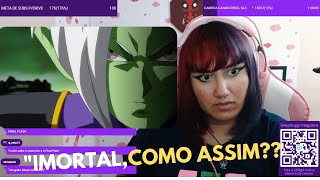 MAGNERA REAGINDO AO ZAMASU E GOKU BLACK VS GOKU E VEGETA [upl. by Melisandra84]