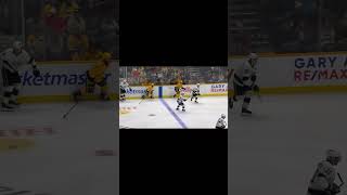 Linesman gets slew footed nhl nhlplayoffs hockeyhighlights hockeytime hockeyplayer icehockey [upl. by Ikey]