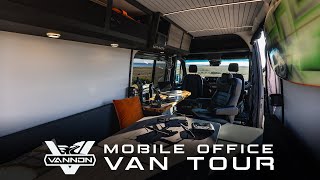 The Ultimate Sprinter Van Mobile Office amp Studio [upl. by O'Gowan]