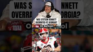 Was Stetson Bennett overrated at Georgia stetsonbennett ugafootball godawgs [upl. by Urbain976]