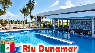 RIU Dunamar Cancun Review Best AllInclusive Beachfront Resort 2024 🌴✨ [upl. by Luhey]