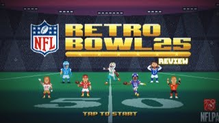 NFL Retro Bowl 25 Is GOOD REVIEW [upl. by Coleman934]