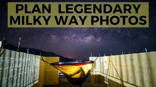 How to Plan to Shoot the Milky Way With PhotoPills [upl. by Aerdnaek]