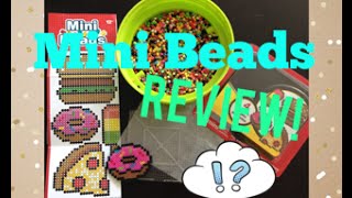 Mini Perler Beads Review [upl. by Rosner]