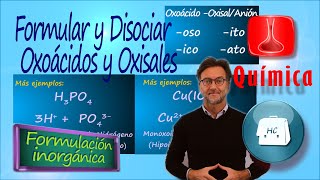 Formular y Disociar Oxoácidos y Oxisales [upl. by Fiedling27]