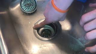 TIPS on using plumbers putty to seal kitchen sink basket [upl. by Hilaria131]