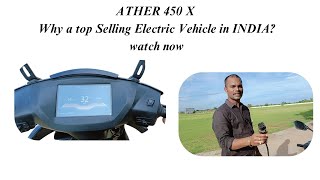 Discover All Features of Ather 450X in Depth [upl. by Ecinaj]