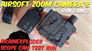 Airsoft Quickie Zoom Cam Test  BrainExploder Dual Runcam 2 PEQ The Airsoft Life 67 [upl. by My]