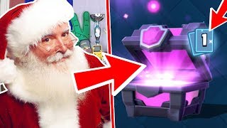 LE PÈRE NOËL ME DÉBLOQUE UNE LÉGENDAIRE DANS CE PACK OPENING  DÉFI DU FANTÔME ROYALE  CLASH ROYALE [upl. by Rebecka]