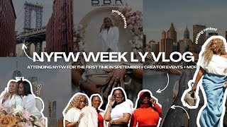 NYFW 2024 VLOG  FIRST SEPTEMBER FASHION WEEK  EVENTS  MEETING CREATORS  MORE  ITSNAZSARE [upl. by Bathesda430]