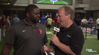 2022 Fulton County Media Day Banneker Head Coach Braxton Kelley [upl. by Tareyn]