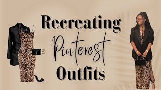 Recreating Curated Pinterest Outfits [upl. by Nylra178]